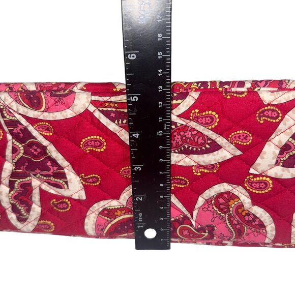 Vera Bradley Rosy Posies Retired Print Tote Bag & Accessories Set Quilted Cotton - Picture 6 of 9